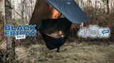 Nakie's complete hammock camping set up. Nakie - Australia