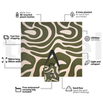 XL Eucalyptus Green - Recycled Sand Free Beach Blanket preview #3