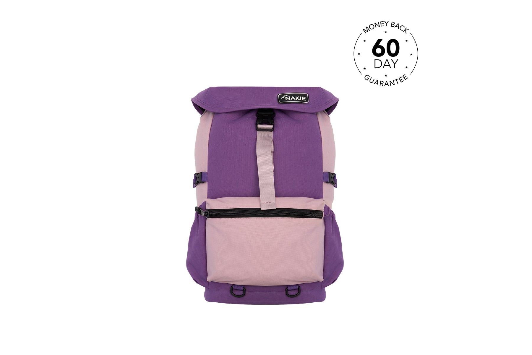 Mulberry purple backpack Mulberry Purple Roka Canfield B Medium Sustainable Nylon  main image 3