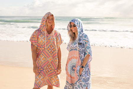 Couples Combo - Hooded Towel Recycled Sand Free