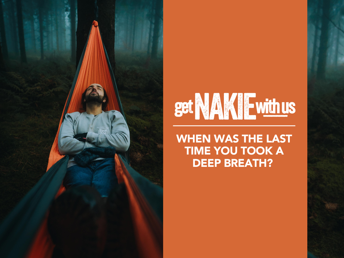 When was the last time you took a deep breath? 