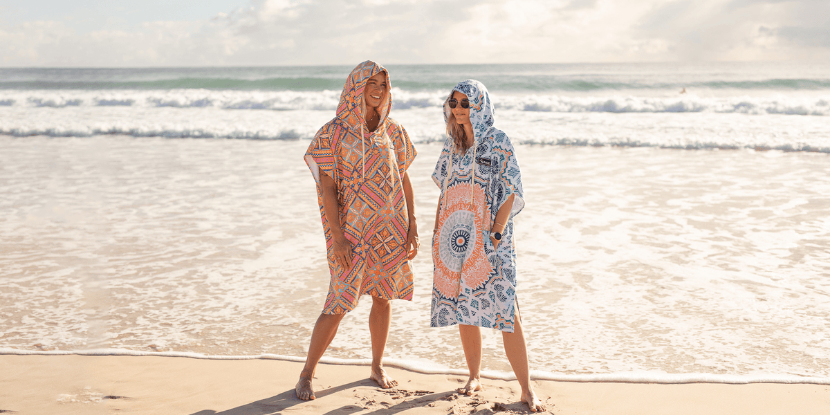 hooded beach towel dress Hooded Beach Towel — Olive Green – Cala Beach Essentials main image 0