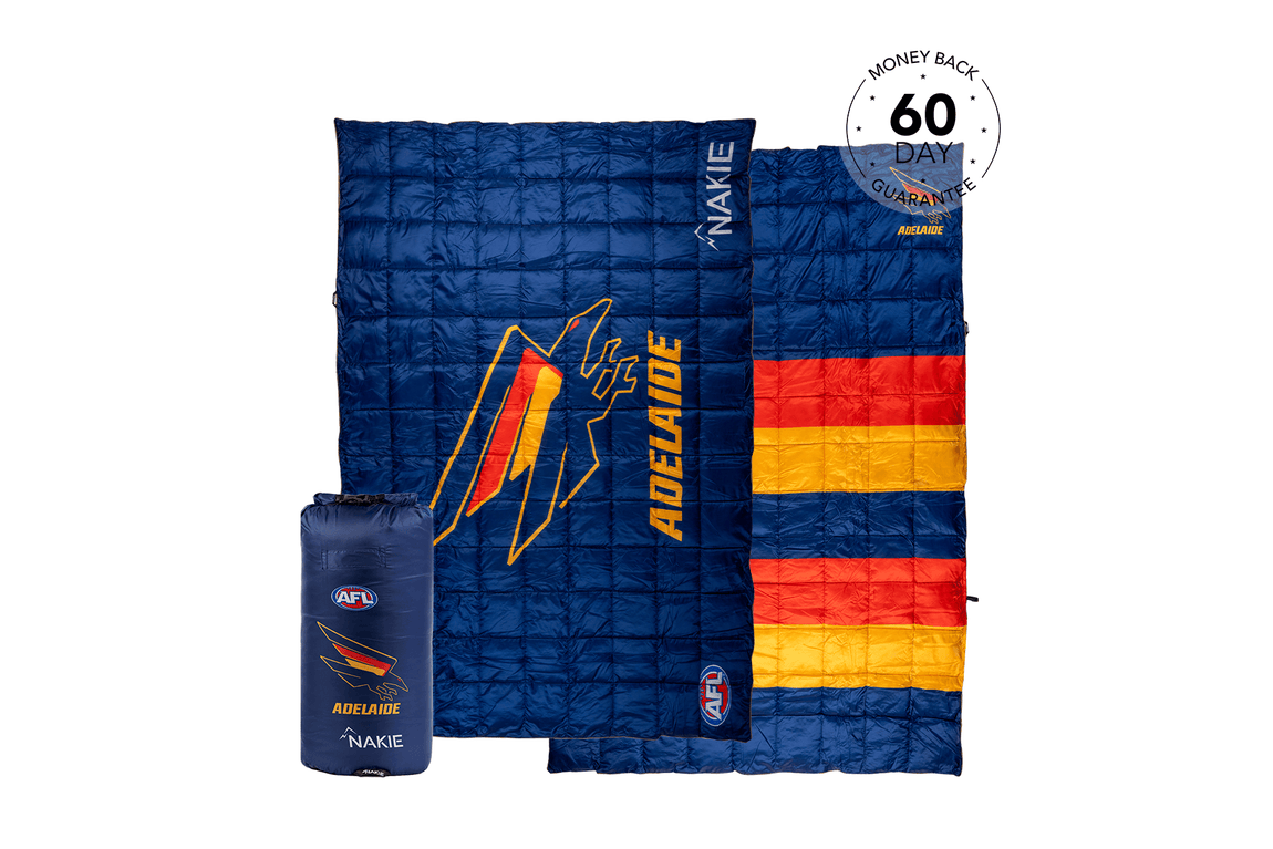 Adelaide Crows - AFL Sustainable Down Puffy Blanket