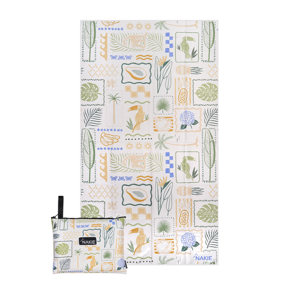 Toucan Bay - Recycled Sand Free Beach Towel