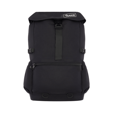 Midnight Black - Recycled Travel Backpack