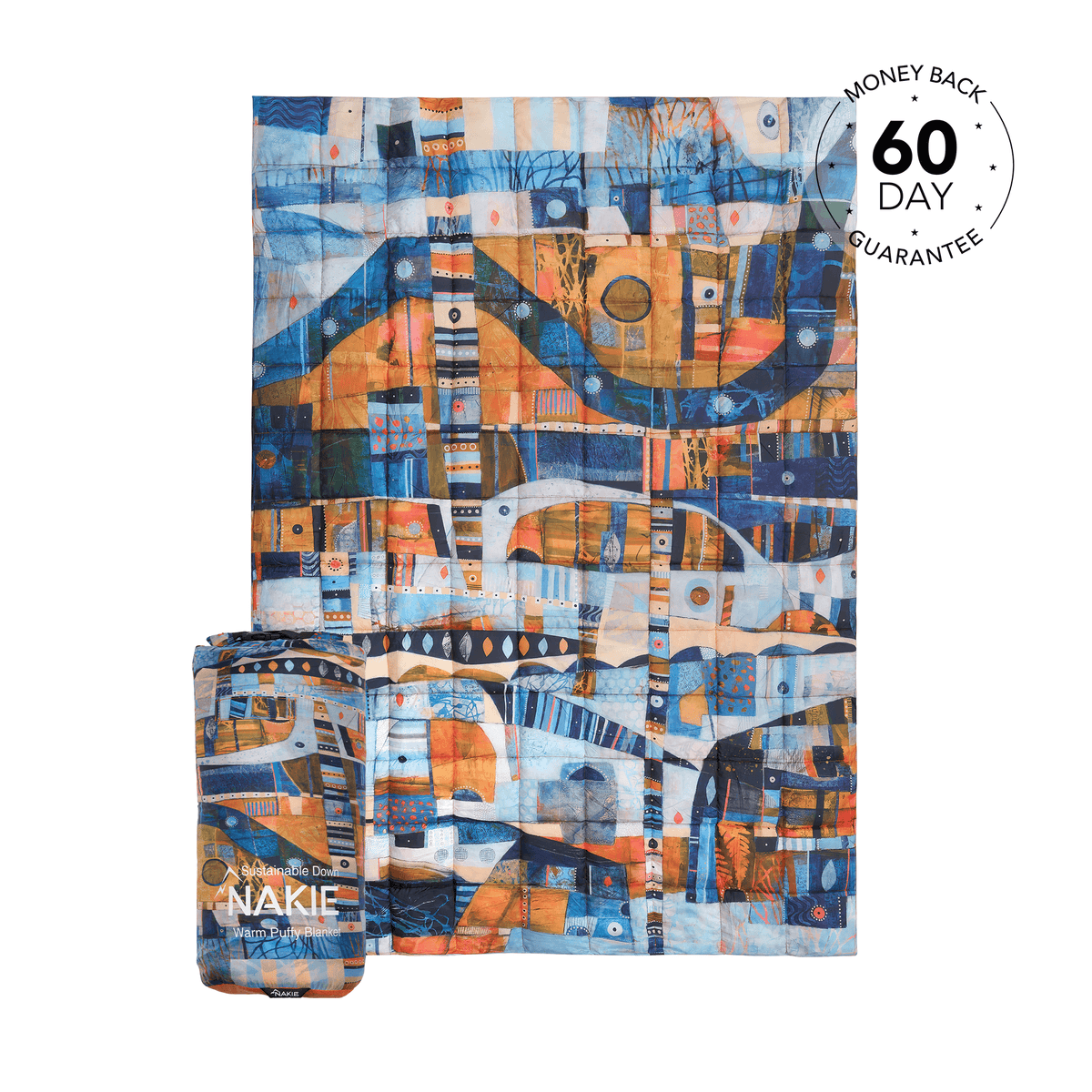 Charlotte Wensley - Sustainable Down Puffy Blanket | Made From 100