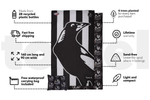 Collingwood Magpies - AFL Recycled Sand Free Beach Towel preview #3