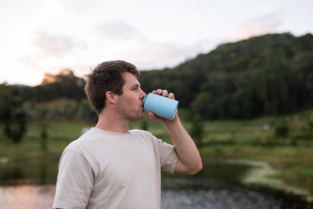 Surf Blue - Cooler & Coffee Cup