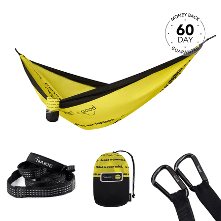 Good Human Factory - Recycled Hammock with Straps