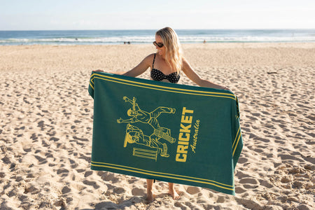 Cricket Australia - Recycled Sand Free Beach Towel
