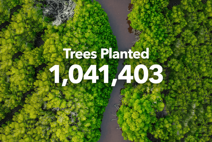 4 Trees Planted for every Product sold.