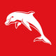 Dolphins - NRL Sustainable Down Puffy Blanket colour swatch