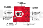 Dragons - NRL Sustainable Down Puffy Blanket preview #3