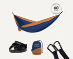 River Blue - Recycled Hammock with Straps preview #1
