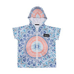 Kids Medium - Sound of Summer - Hooded Towel Recycled Sand Free