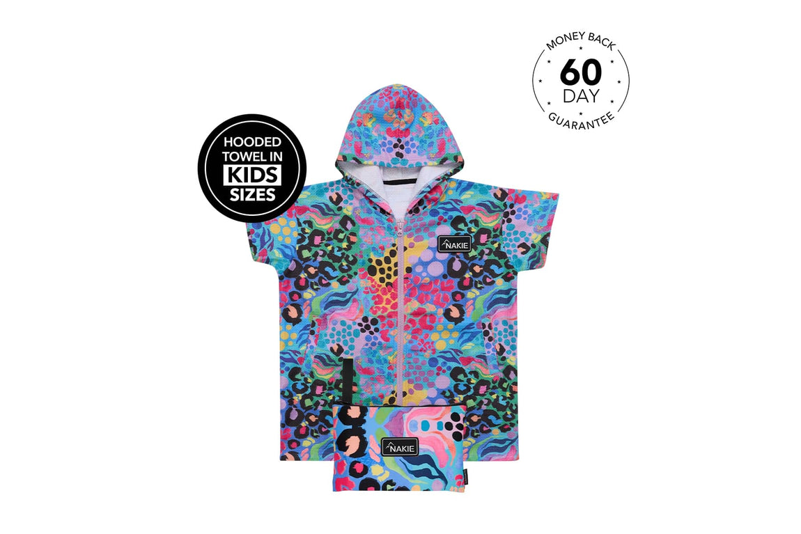 Kasey Rainbow - Kids Hooded Towel Recycled Sand Free