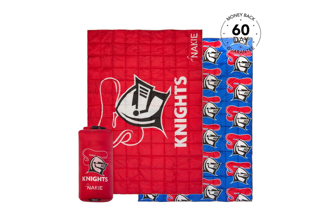 Knights - NRL Sustainable Down Puffy Blanket