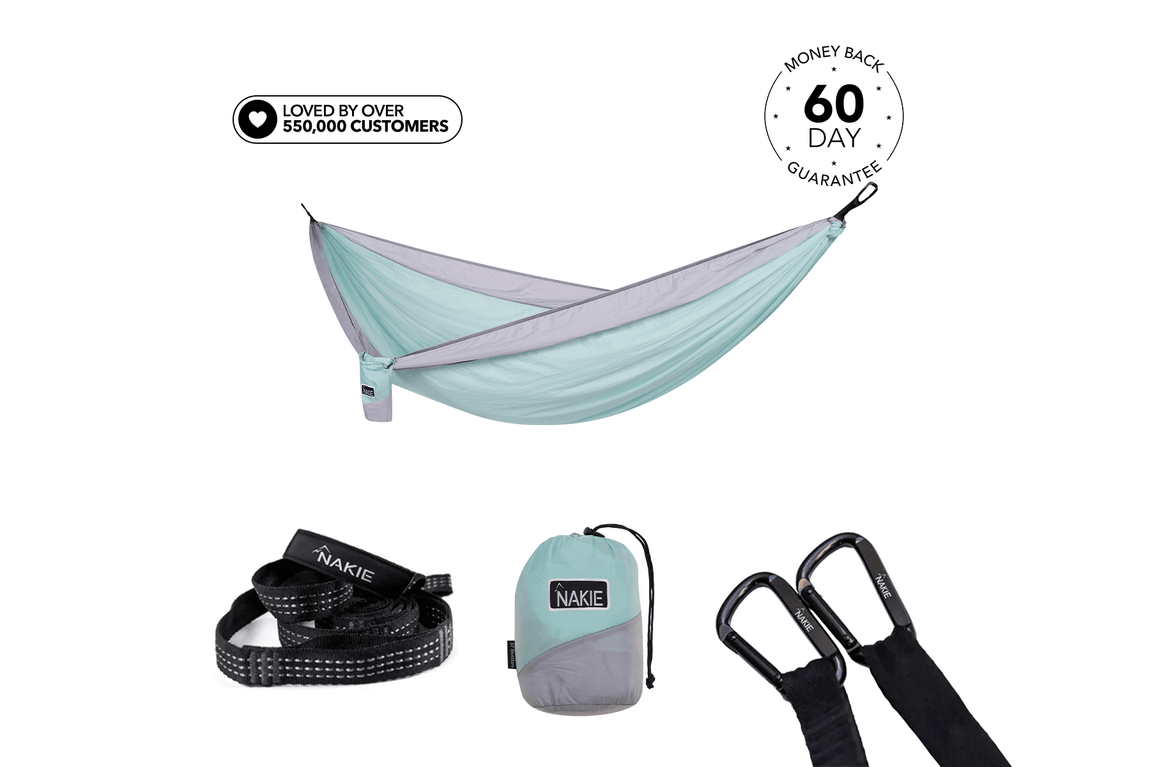 Twilight Blue - Recycled Hammock with Straps