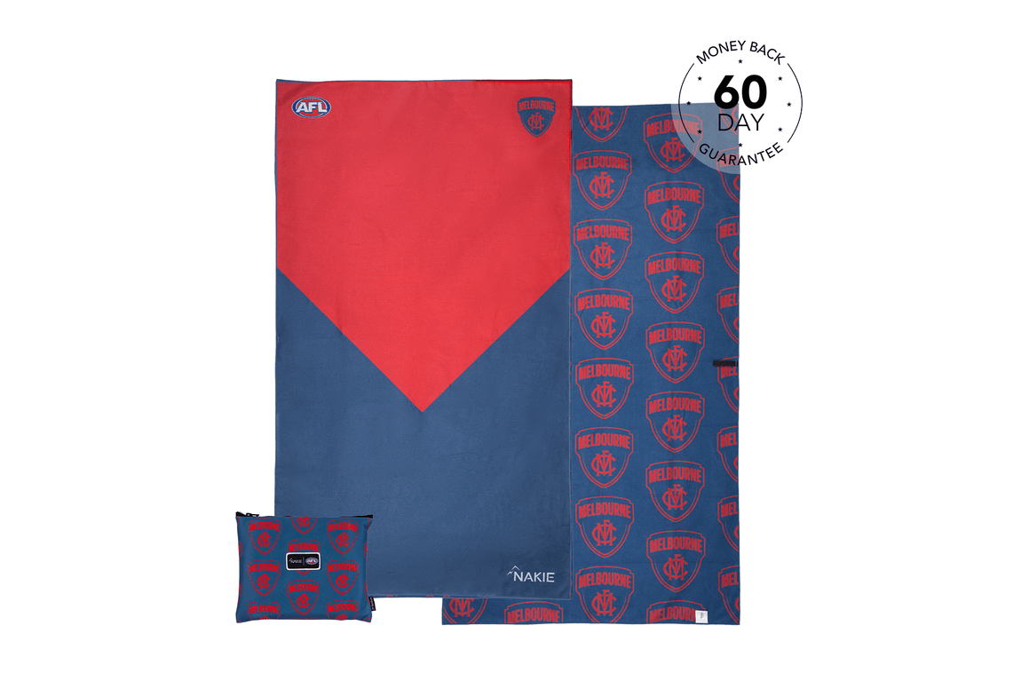Melbourne Demons - AFL Recycled Sand Free Beach Towel