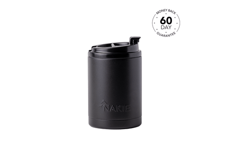 Midnight Black - Cooler & Coffee Cup