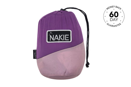 Mulberry Purple - Recycled Hammock with Straps