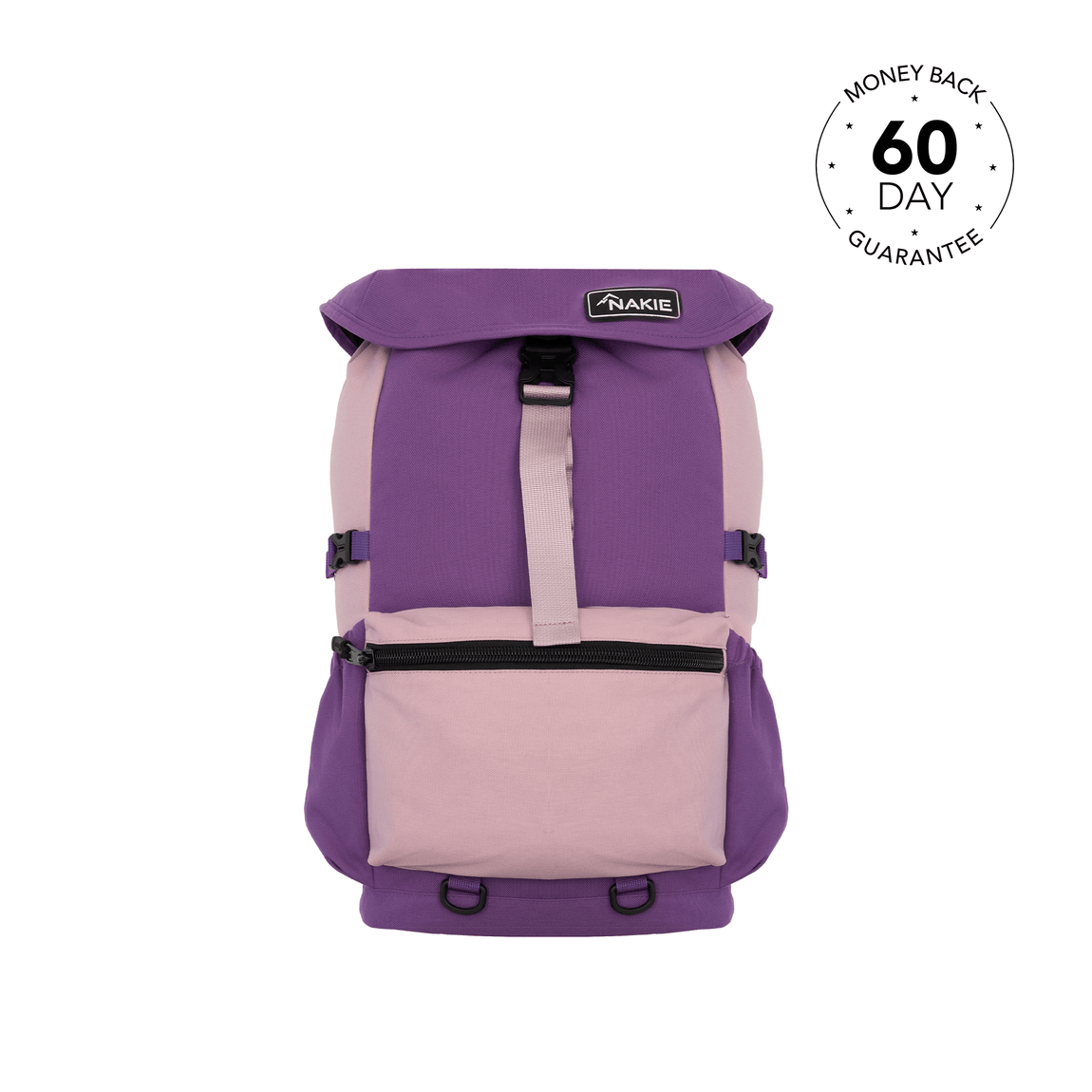 Mulberry Purple - Recycled Travel Backpack