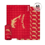 Dolphins - NRL Sustainable Down Puffy Blanket preview #1