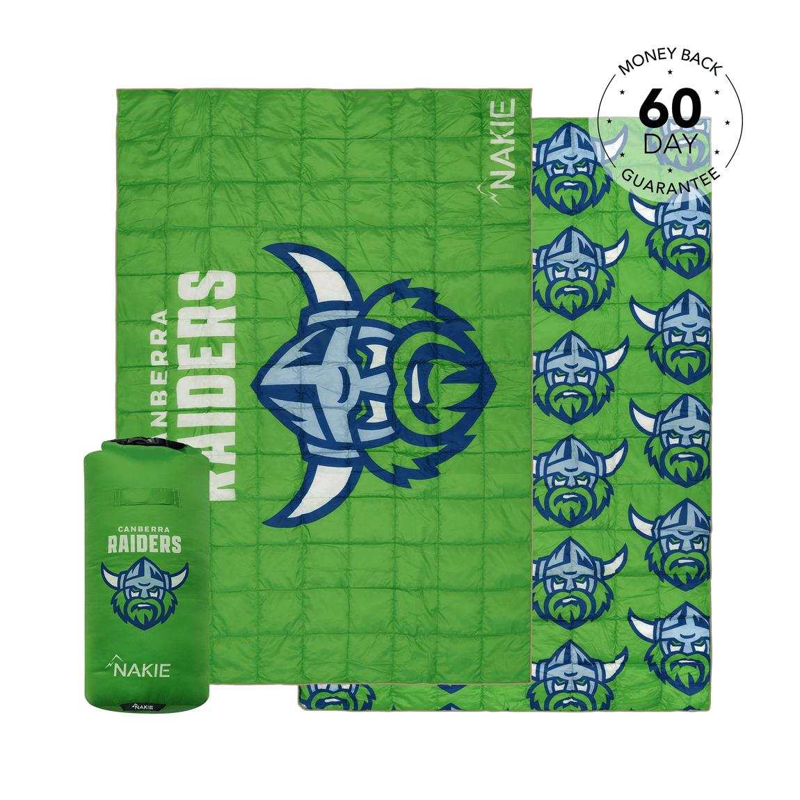Raiders - NRL Sustainable Down Puffy Blanket