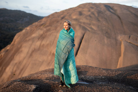 Sustainable Down - Puffy Blanket × 2 - Couples Combo