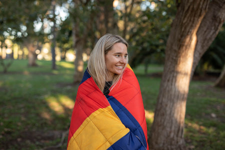 Adelaide Crows - AFL Sustainable Down Puffy Blanket