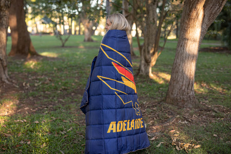 Adelaide Crows - AFL Sustainable Down Puffy Blanket