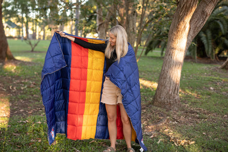 Adelaide Crows - AFL Sustainable Down Puffy Blanket