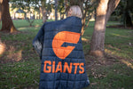 GWS Giants - AFL Sustainable Down Puffy Blanket preview #2