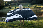 Collingwood Magpies - AFL Sustainable Down Puffy Blanket preview #4