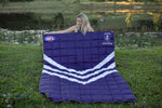 Fremantle Dockers - AFL Sustainable Down Puffy Blanket preview #6