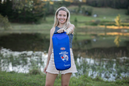 Western Bulldogs - AFL Sustainable Down Puffy Blanket
