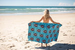 Port Adelaide Power - AFL Recycled Sand Free Beach Towel preview #4