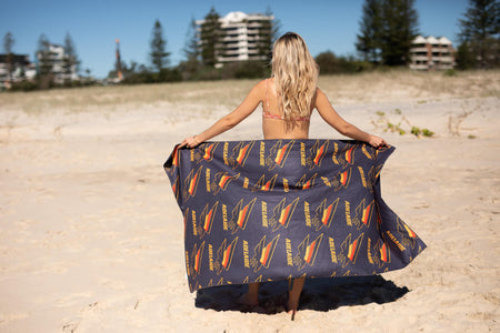 Adelaide Crows - AFL Recycled Sand Free Beach Towel