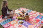 Retro Shores - Recycled Picnic Blanket preview #5