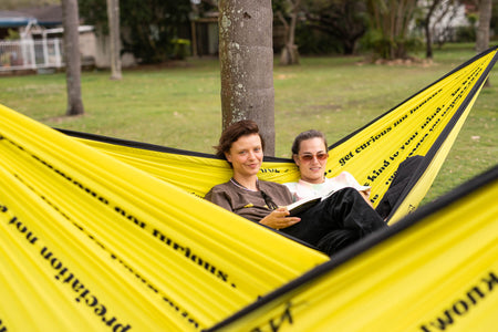 Good Human Factory - Recycled Hammock with Straps