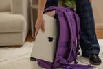 Mulberry Purple - Recycled Travel Backpack preview #5
