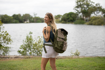 australian travel backpack Pakt One 35L+ Best Travel Backpack in Australia