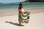 Eucalyptus Green - Recycled Sand Free Beach Towel preview #9