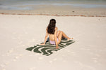 Eucalyptus Green - Recycled Sand Free Beach Towel preview #11