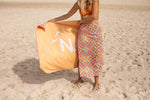 Rosy Tides - Recycled Sand Free Beach Towel preview #8