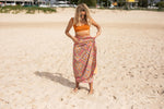 Rosy Tides - Recycled Sand Free Beach Towel preview #4