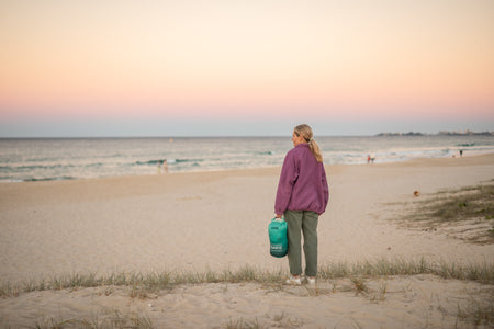 Horizon Green - Sustainable Down Puffy Blanket