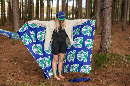 Warriors - NRL Sustainable Down Puffy Blanket