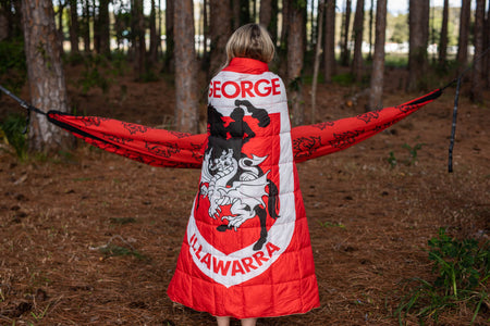 Dragons - NRL Sustainable Down Puffy Blanket