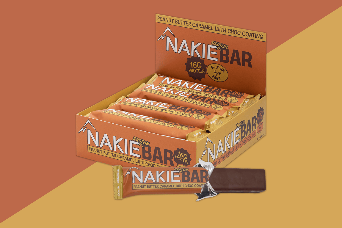 Peanut Butter Caramel with Choc Coating - Protein Bar